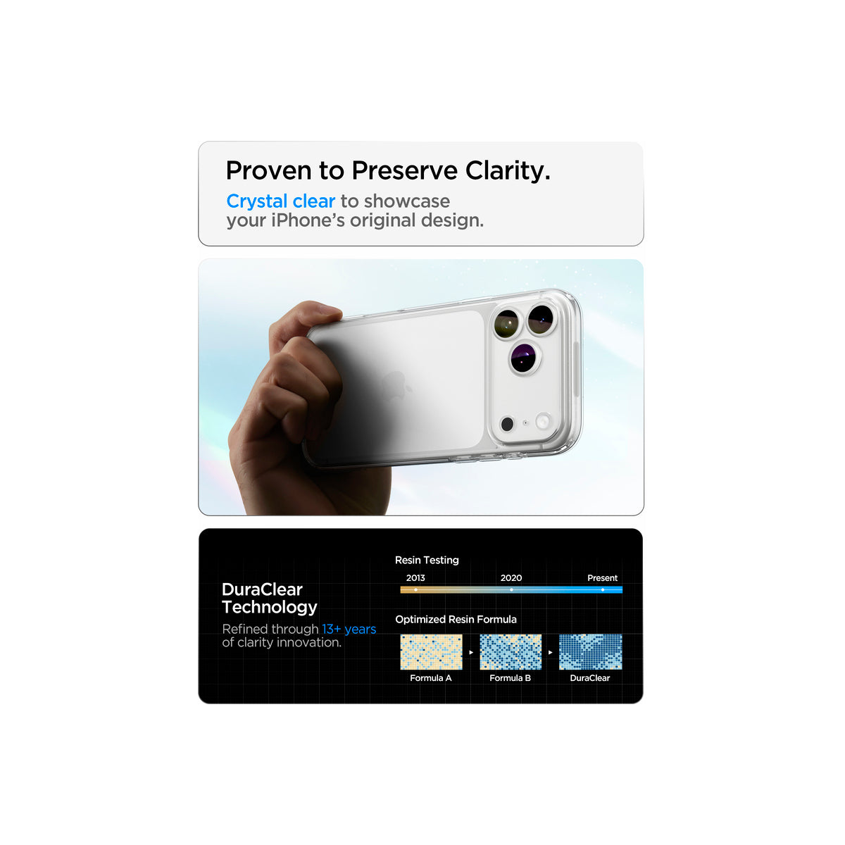 Kryt pro iPhone 18 Pro Max/17 Pro Max Spigen Ultra Hybrid - průhledná