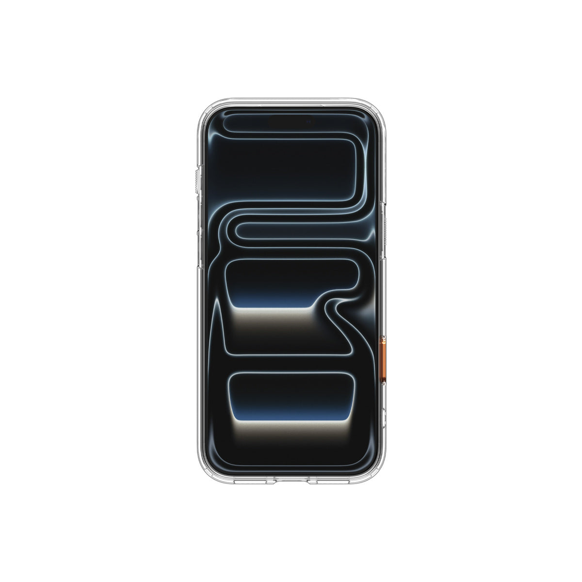 MagSafe kryt pro iPhone 18 Pro Max/17 Pro Max Spigen Ultra Hybrid T MagSafe - lesklá oranžová