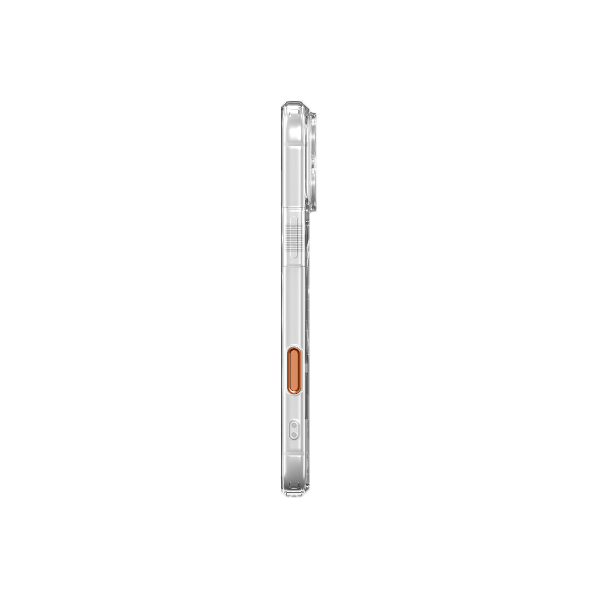 MagSafe kryt pro iPhone 18 Pro Max/17 Pro Max Spigen Ultra Hybrid T MagSafe - lesklá oranžová