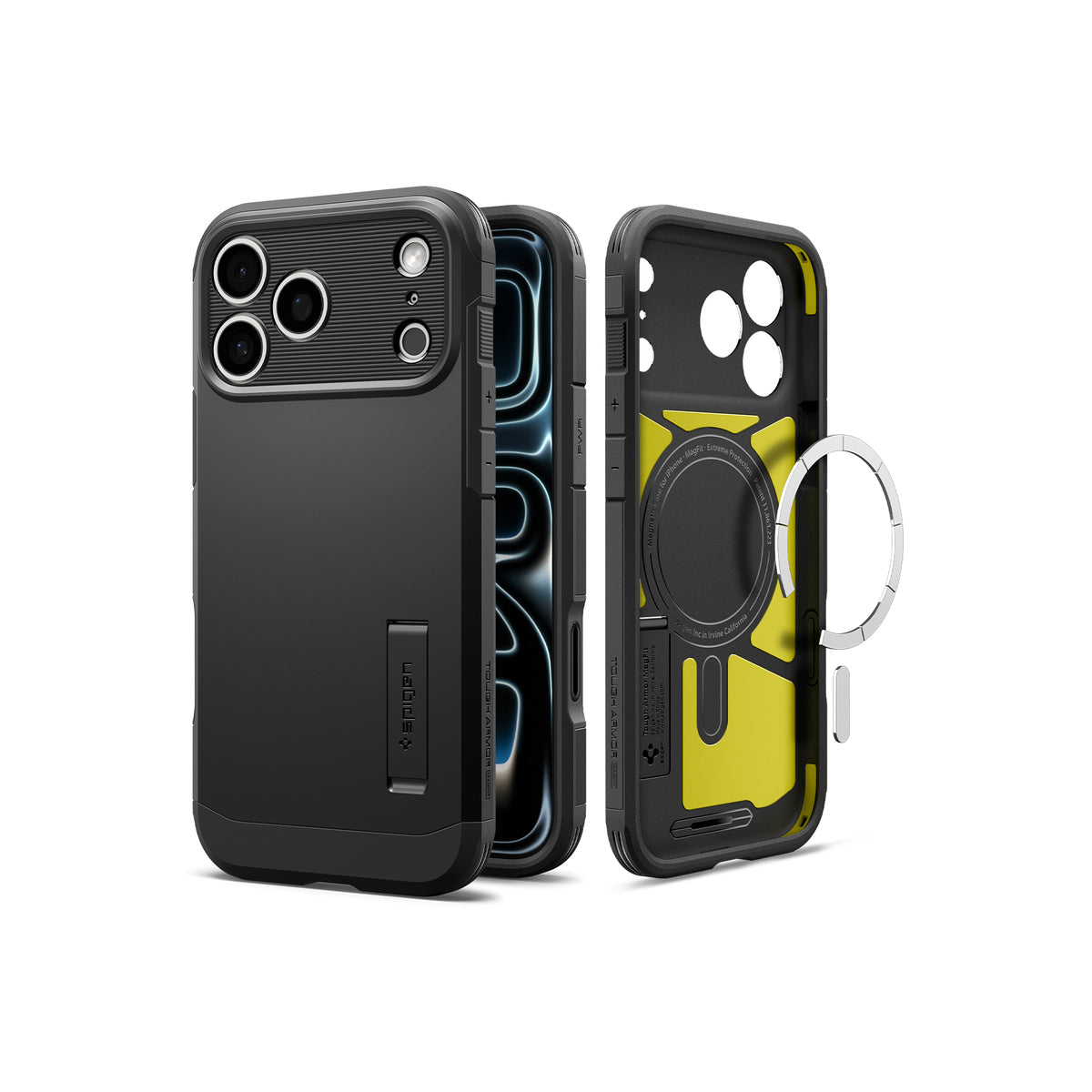 MagSafe kryt pro iPhone 18 Pro Max/17 Pro Max Spigen Tough Armor T MagSafe - černá