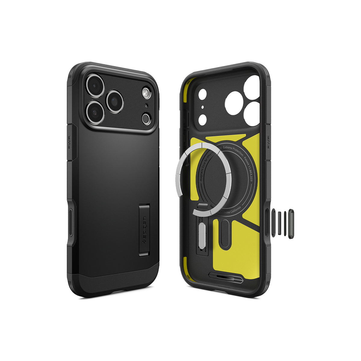 MagSafe kryt pro iPhone 18 Pro Max/17 Pro Max Spigen Tough Armor T MagSafe - černá