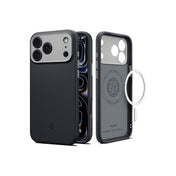 MagSafe kryt pro iPhone 18 Pro Max/17 Pro Max Spigen Nano Pop MagSafe - black sesame