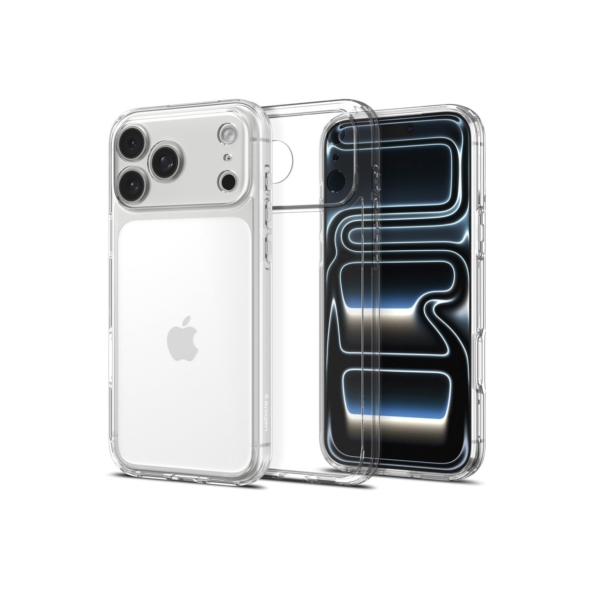 Kryt pro iPhone 18 Pro/17 Pro Spigen Ultra Hybrid - průhledná