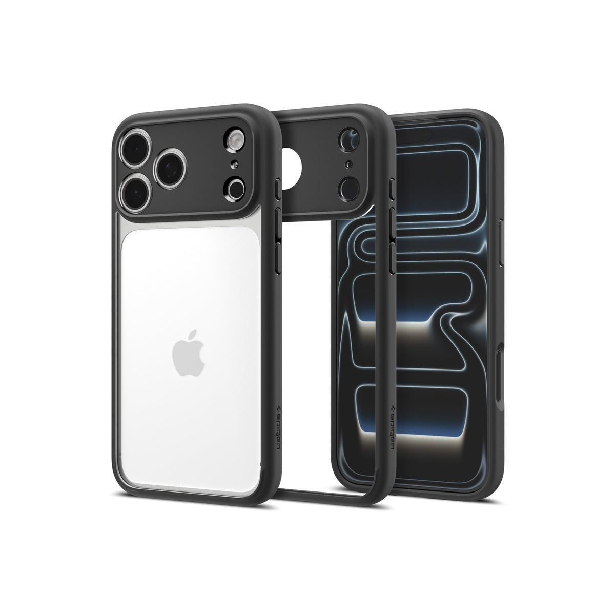 Kryt pro iPhone 18 Pro/17 Pro Spigen Ultra Hybrid - matná černá