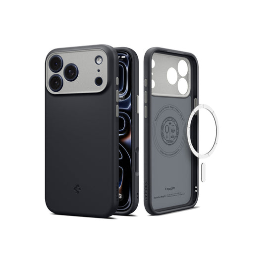 MagSafe kryt pro iPhone 18 Pro/17 Pro Spigen Nano Pop MagSafe - black sesame