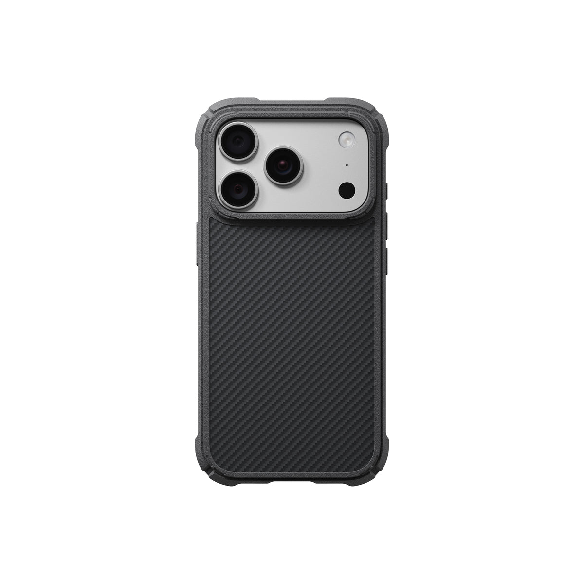 Kryt pro iPhone 18 Pro Pitaka Cairn Case - černý/šedý