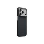 Kryt pro iPhone 18 Pro Pitaka Edge Case - černý/šedý