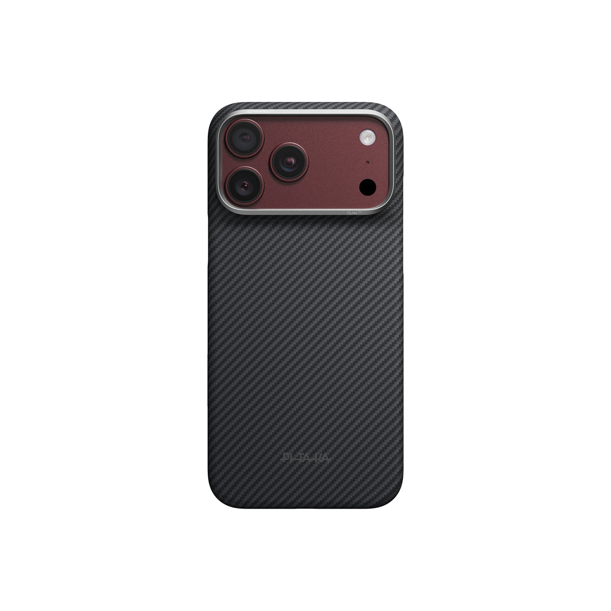Kryt pro iPhone 18 Pro Max Pitaka Edge Case - černý/šedý