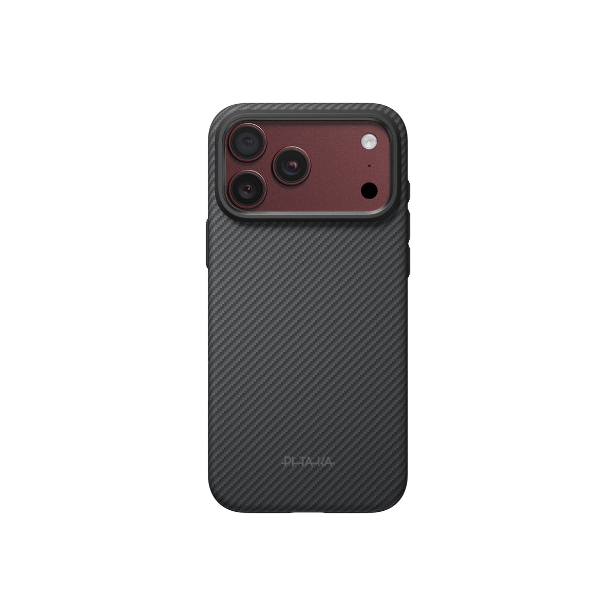 Kryt pro iPhone 18 Pro Max Pitaka Summa Case - černý/šedý