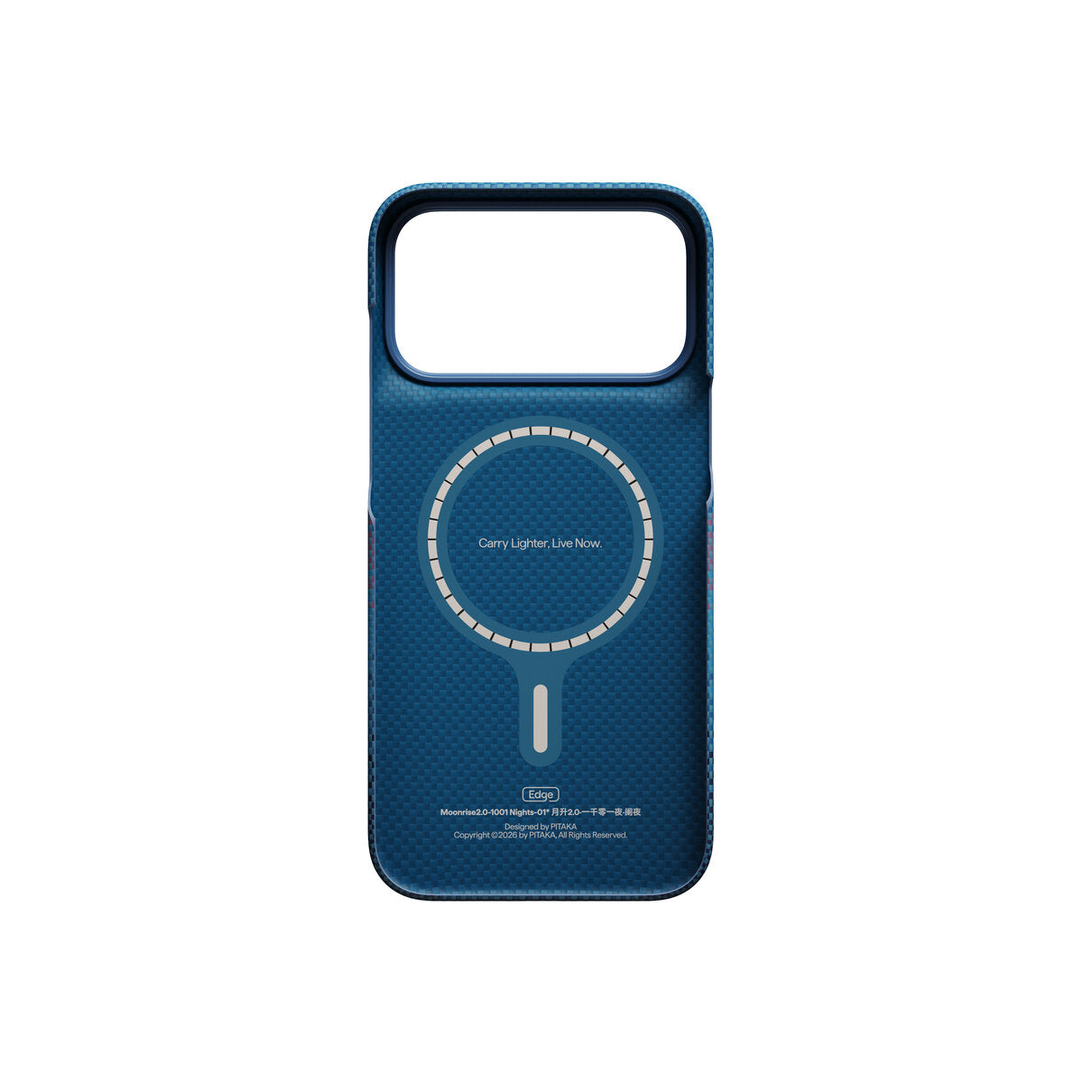 Kryt pro iPhone 18 Pro Max Pitaka Edge Case - moonrise