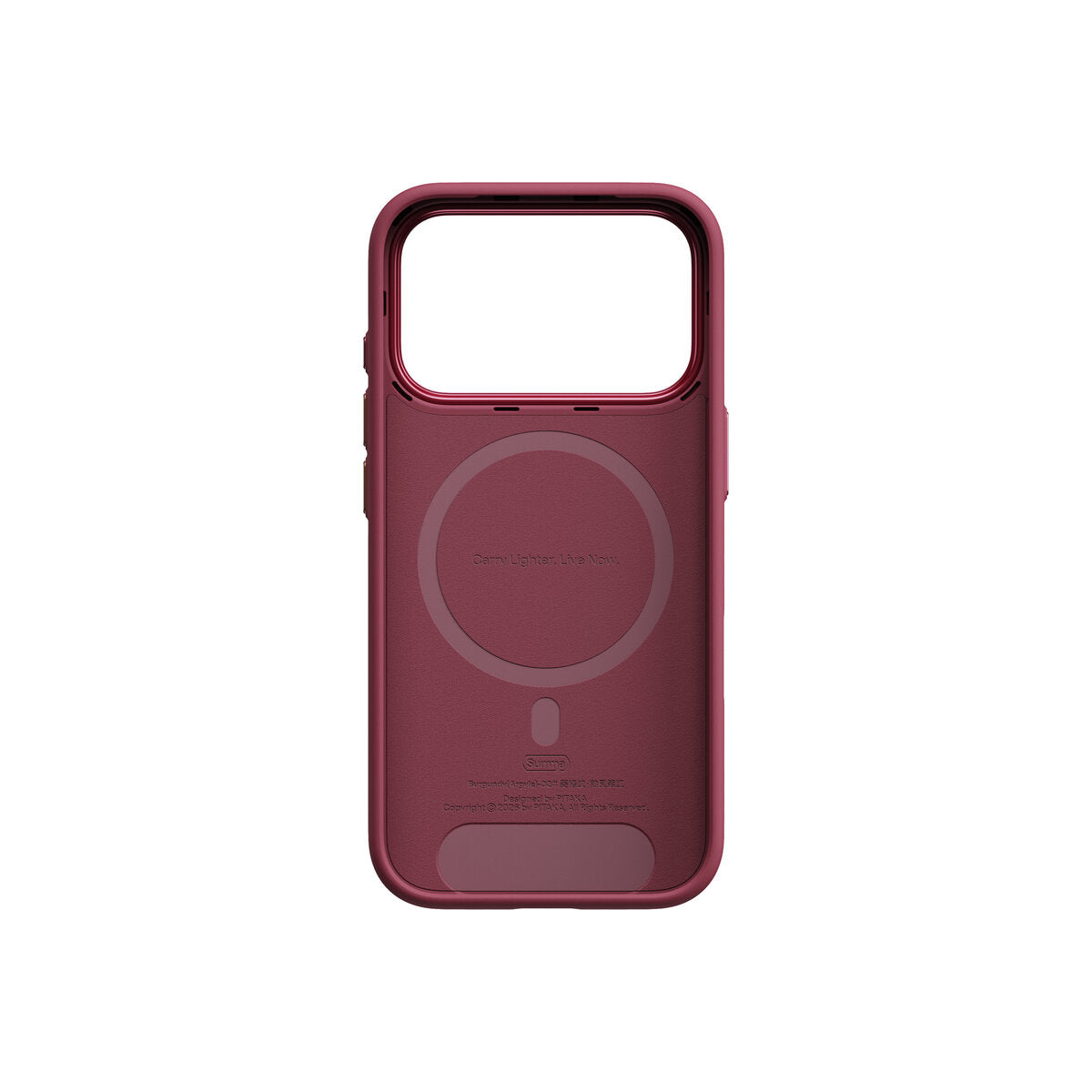 Kryt pro iPhone 18 Pro Pitaka Summa Case Argyle - burgundy - bonami.click