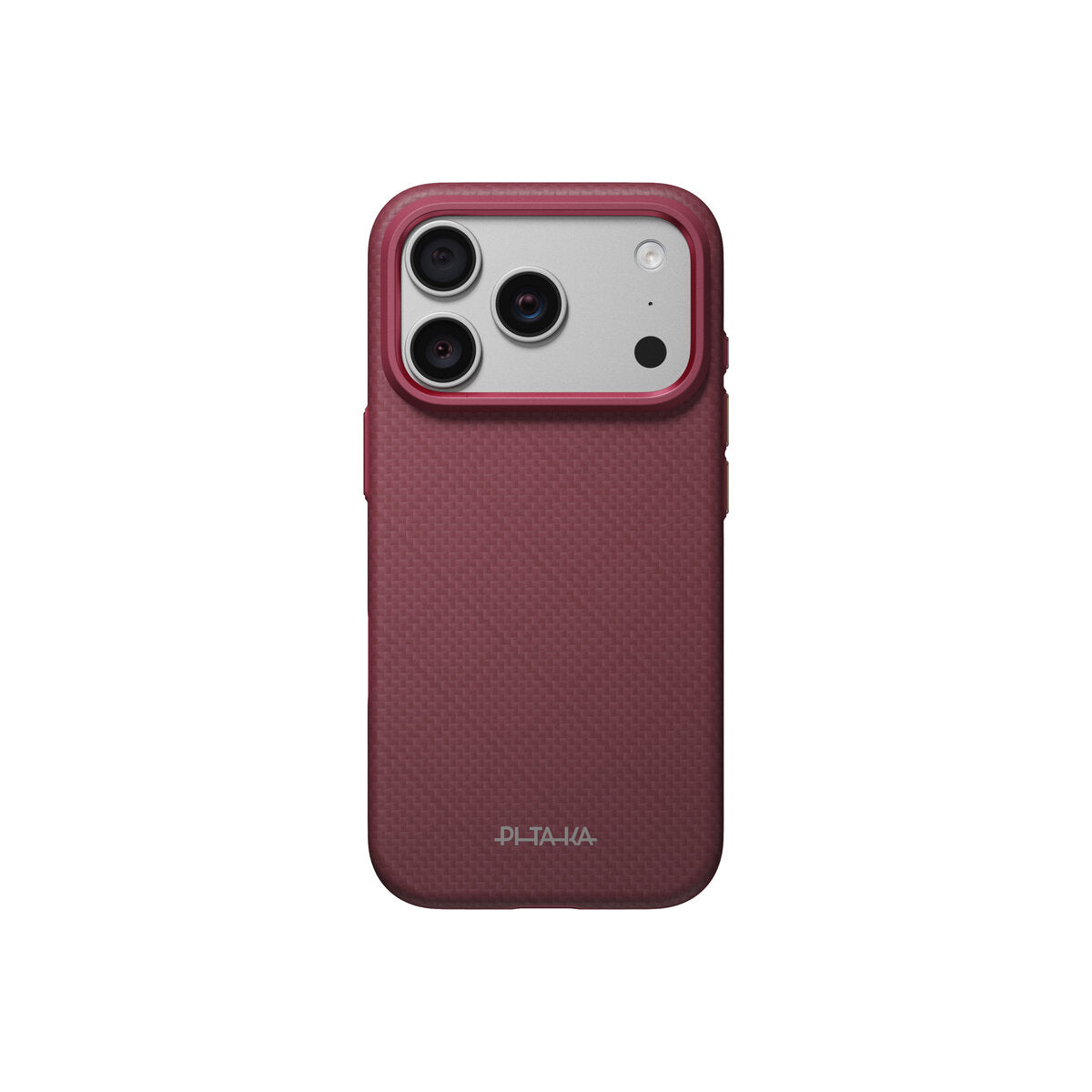 Kryt pro iPhone 18 Pro Pitaka Summa Case Argyle - burgundy - bonami.click