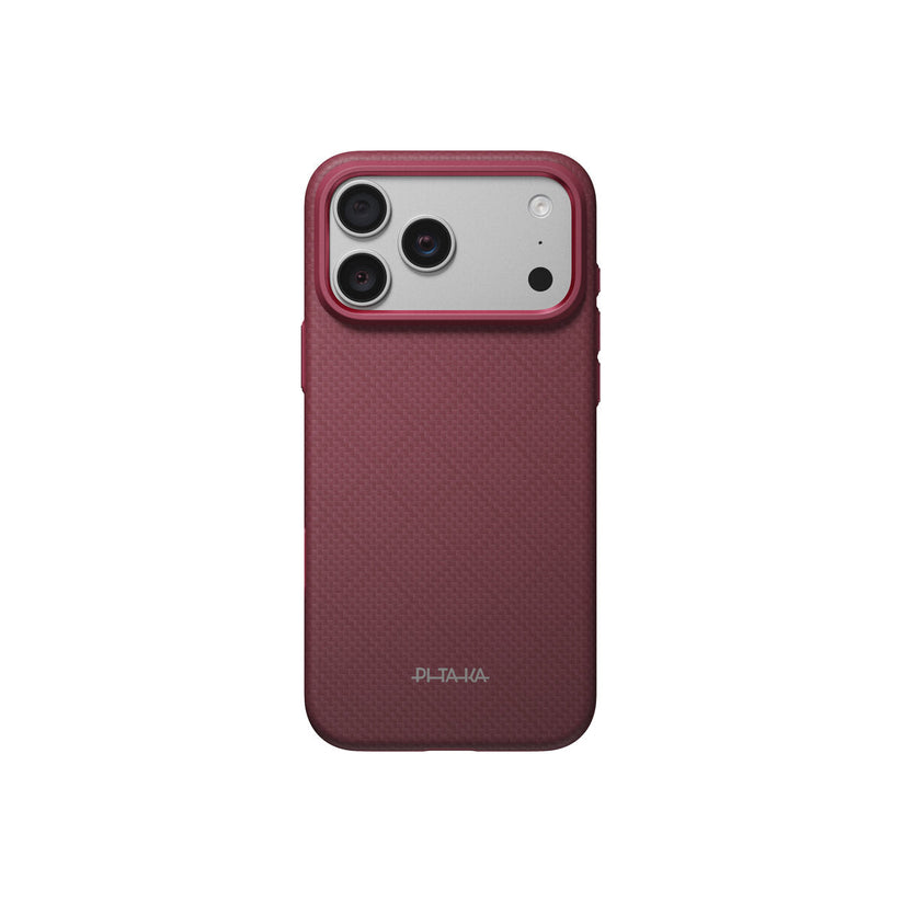 Kryt pro iPhone 18 Pro Max Pitaka Summa Case Argyle - burgundy - bonami.click