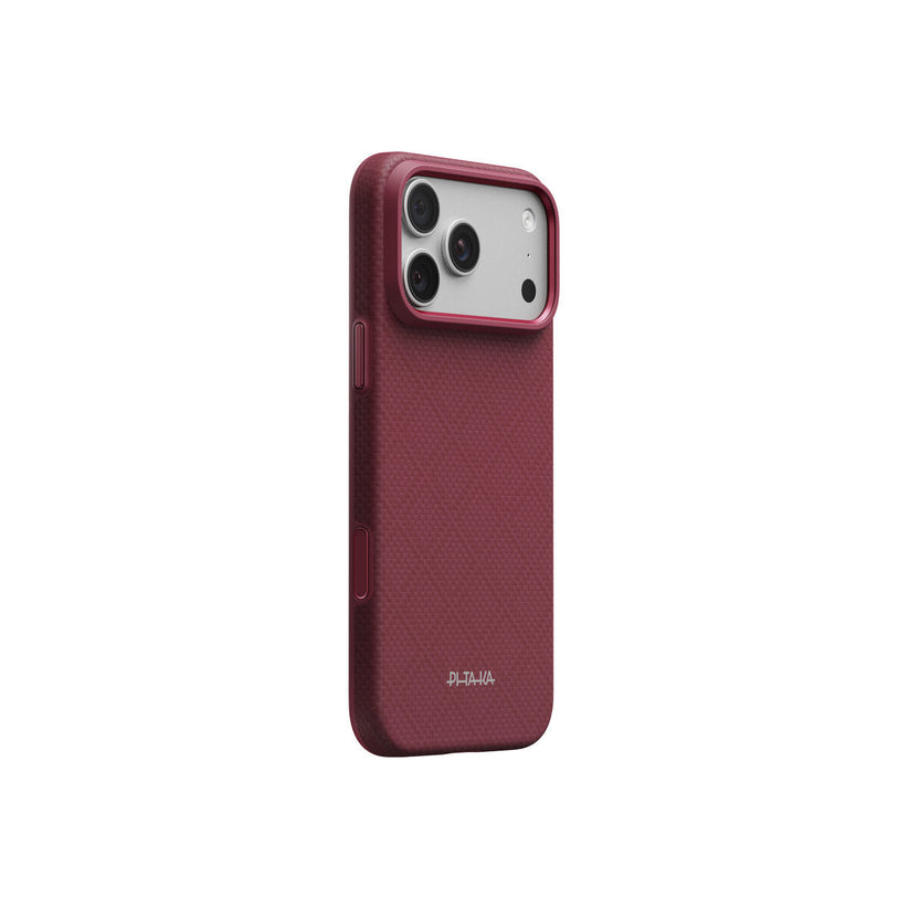 Kryt pro iPhone 18 Pro Max Pitaka Summa Case Argyle - burgundy - bonami.click