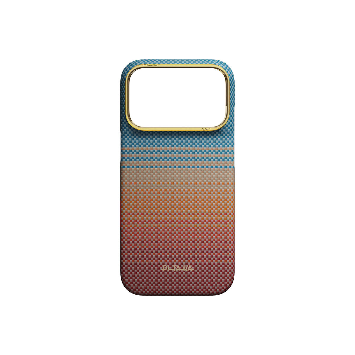 Kryt pro iPhone 18 Pro Pitaka Edge Case - california dream sunset