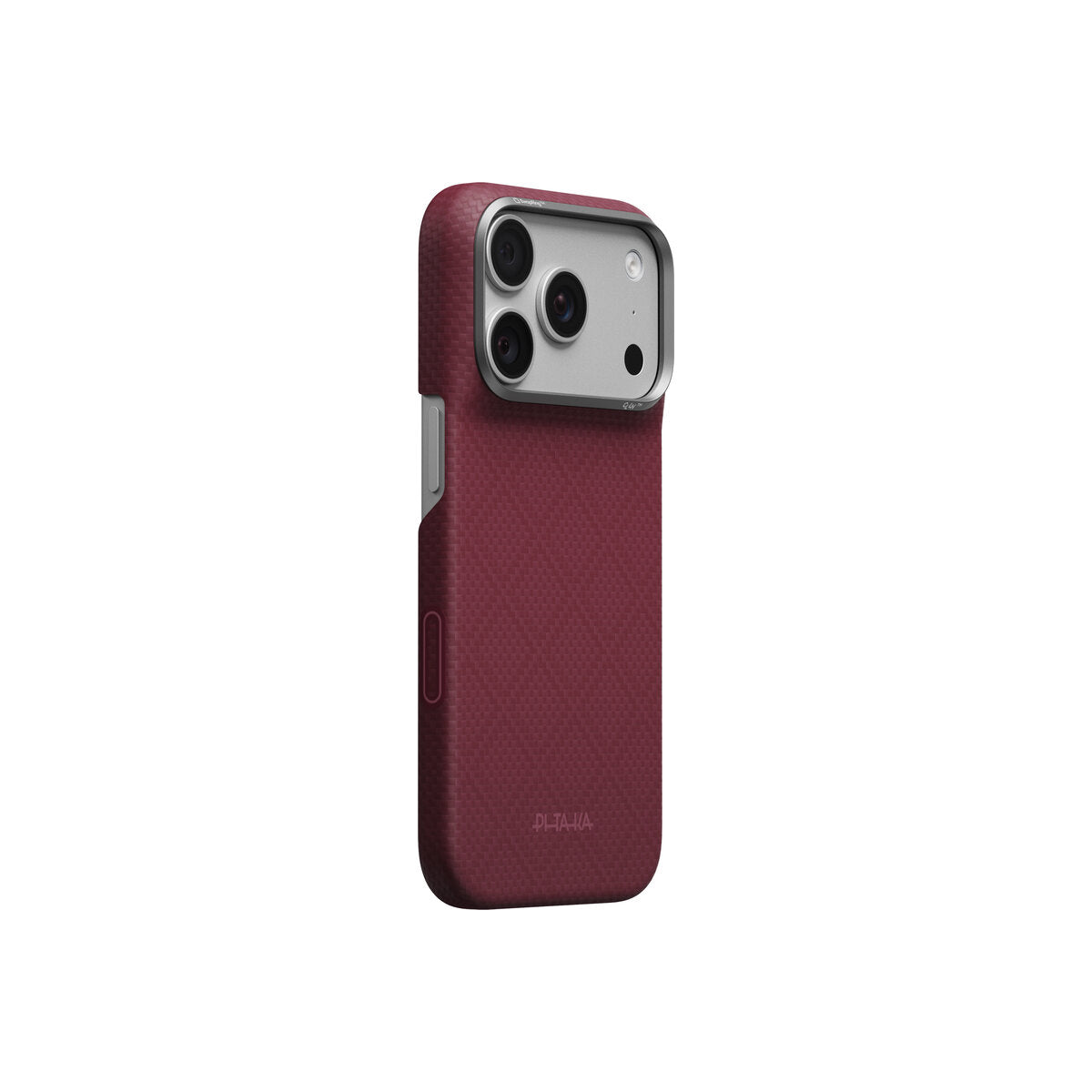 Kryt pro iPhone 18 Pro Pitaka Edge Case Argyle - burgundy