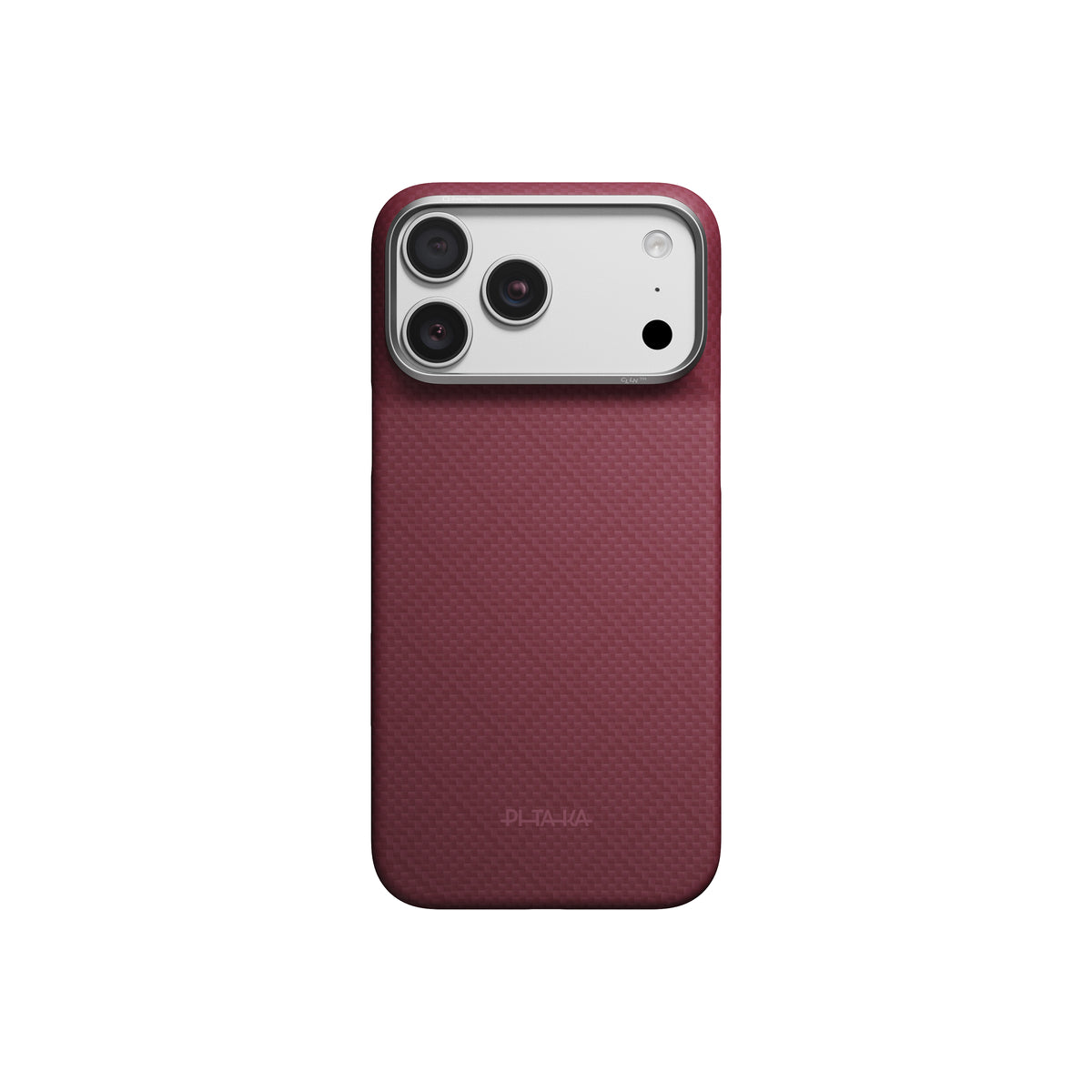 Kryt pro iPhone 18 Pro Max Pitaka Edge Case Argyle - burgundy
