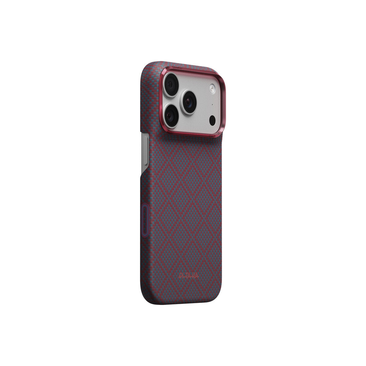 Kryt pro iPhone 18 Pro Pitaka Edge Case Argyle - blue's red