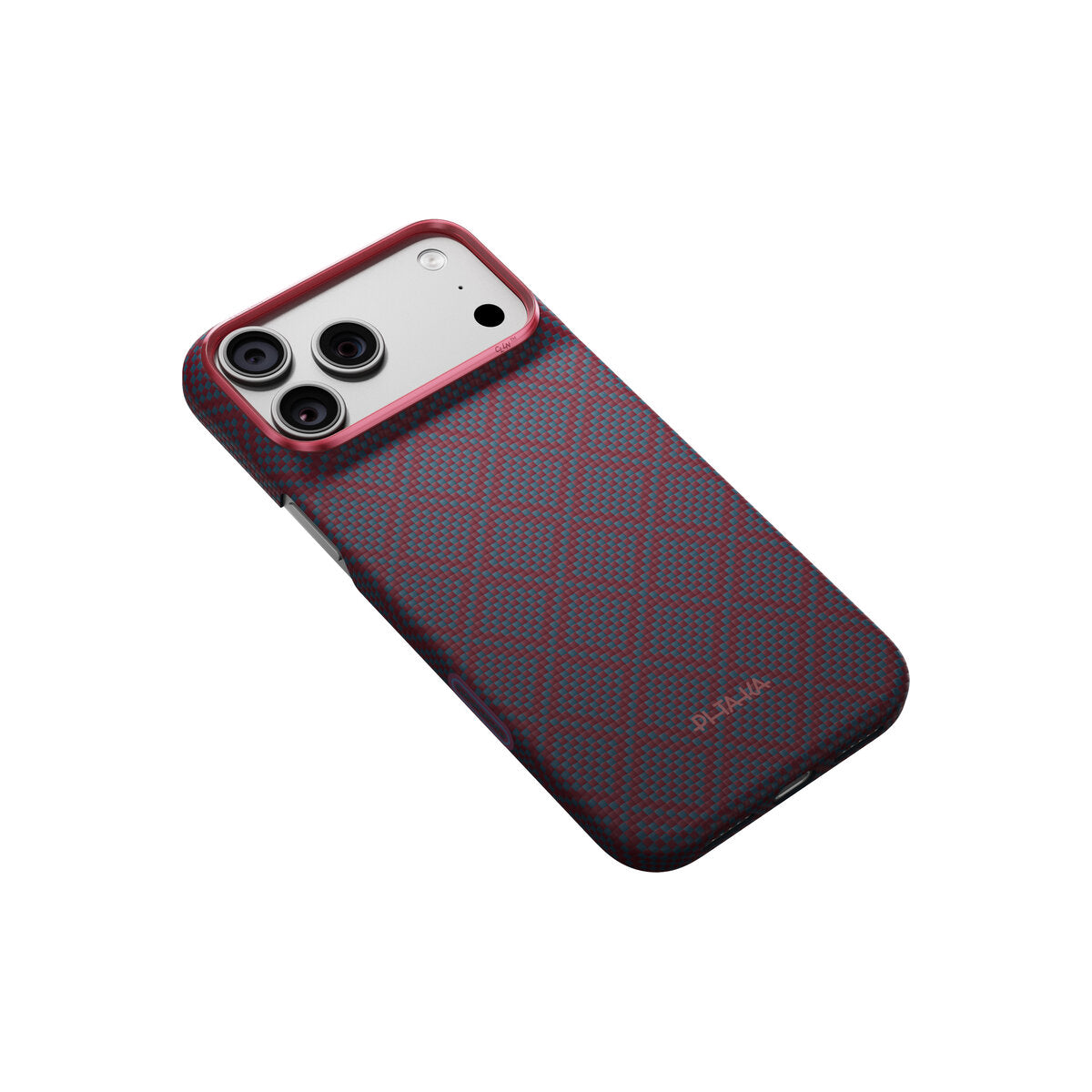 Kryt pro iPhone 18 Pro Max Pitaka Edge Case Argyle - blue's red