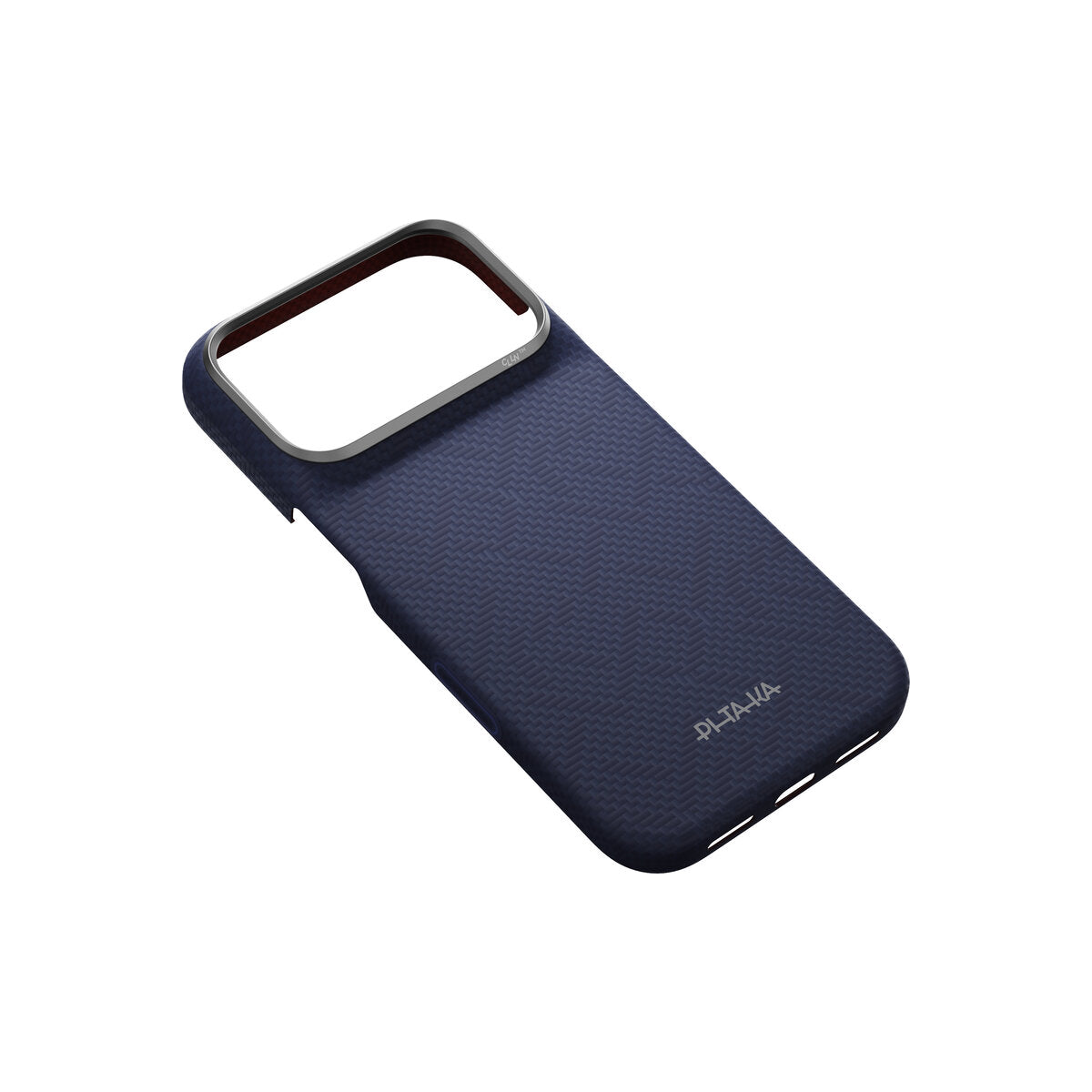 Kryt pro iPhone 18 Pro Pitaka Edge Case PTK Weaving - sapphire blue