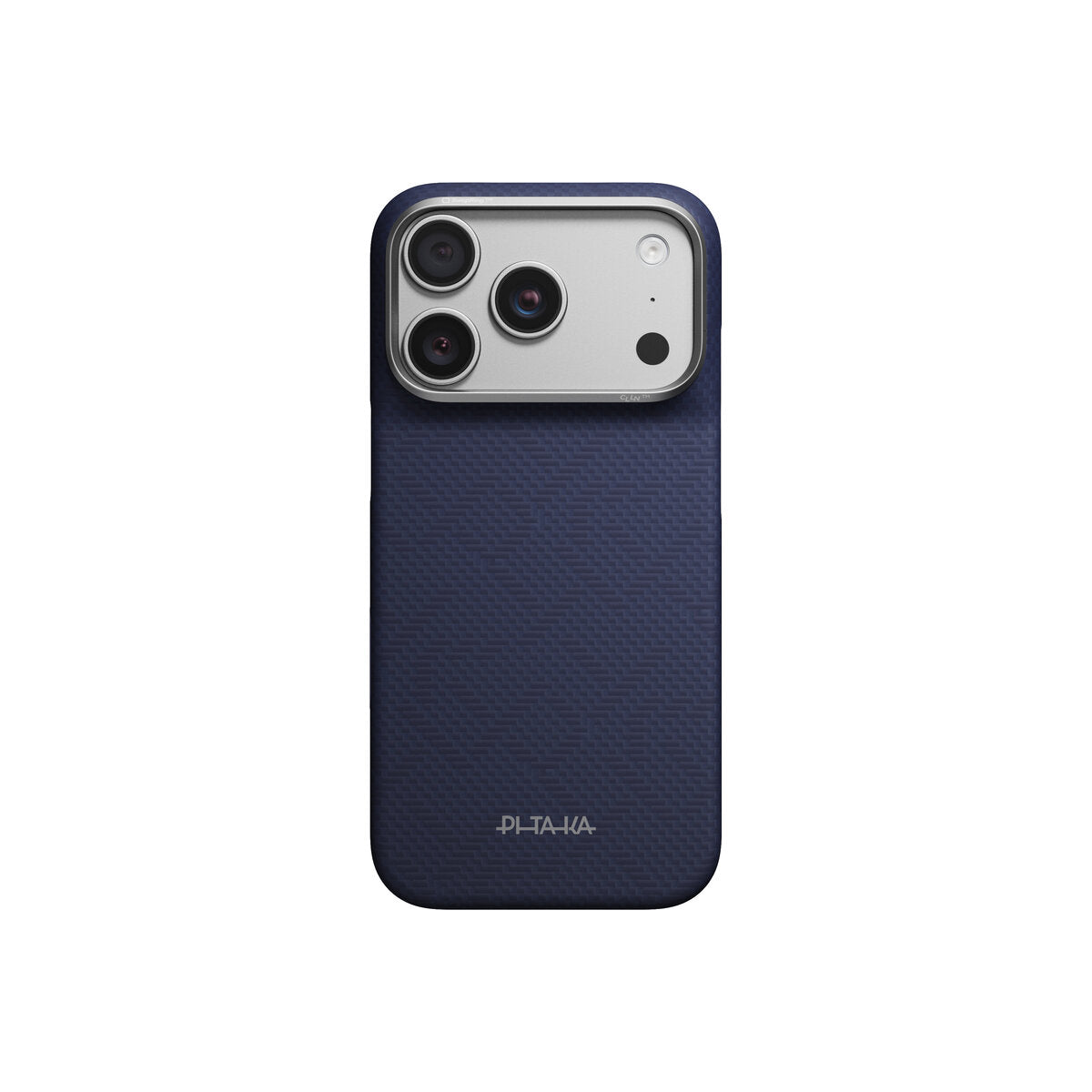 Kryt pro iPhone 18 Pro Pitaka Edge Case PTK Weaving - sapphire blue