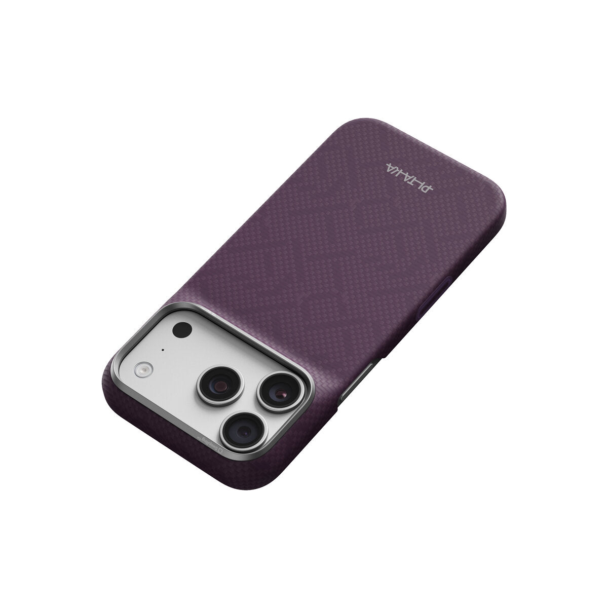 Kryt pro iPhone 18 Pro Pitaka Edge Case PTK Weaving - charoite purple