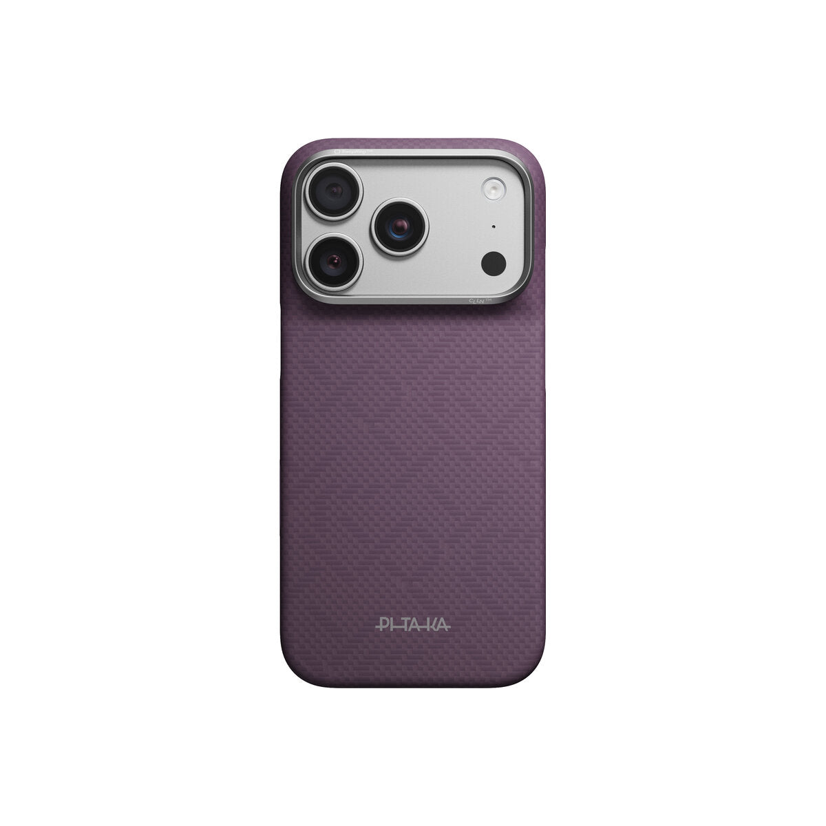 Kryt pro iPhone 18 Pro Pitaka Edge Case PTK Weaving - charoite purple