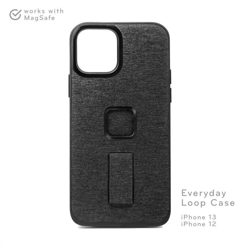 Kryt s poutkem na iPhone 14 Pro Peak Design Mobile Everyday Loop Case - šedý - bonami.click