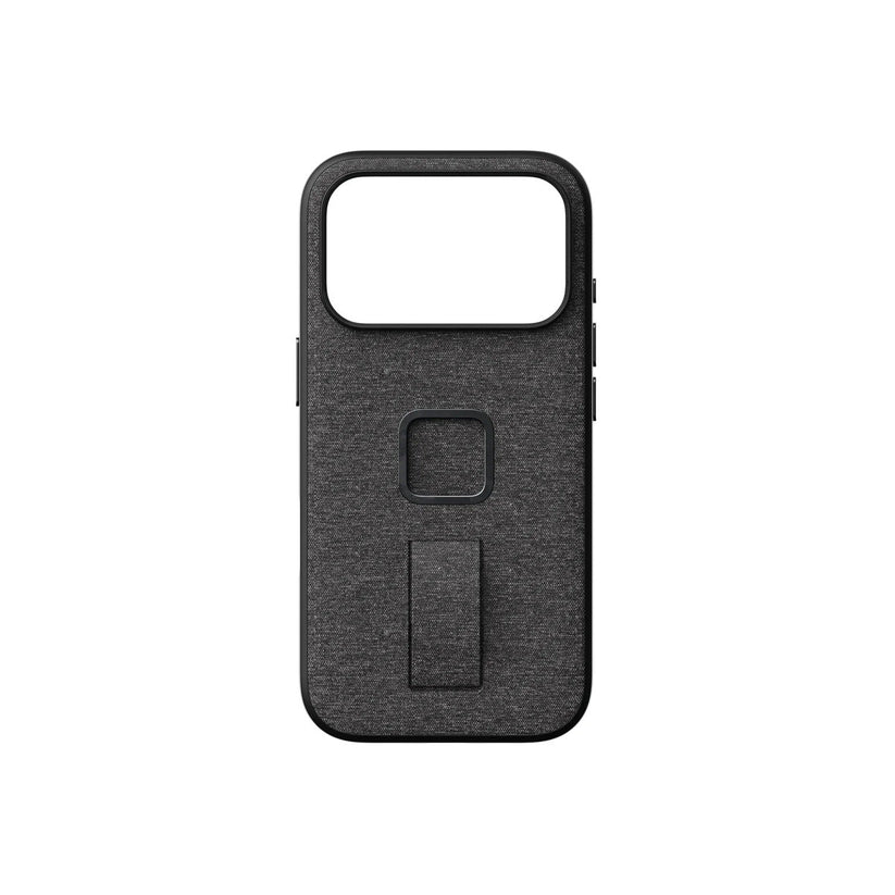 Kryt s poutkem pro iPhone 18 Pro Peak Design Everyday Case SlimLink - tmavě šedý - bonami.click