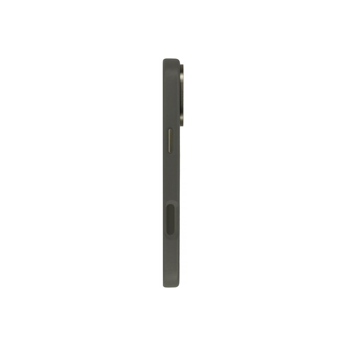 Kožený MagSafe kryt pro iPhone 16 Pro Max Dviced – šedý - bonami.click
