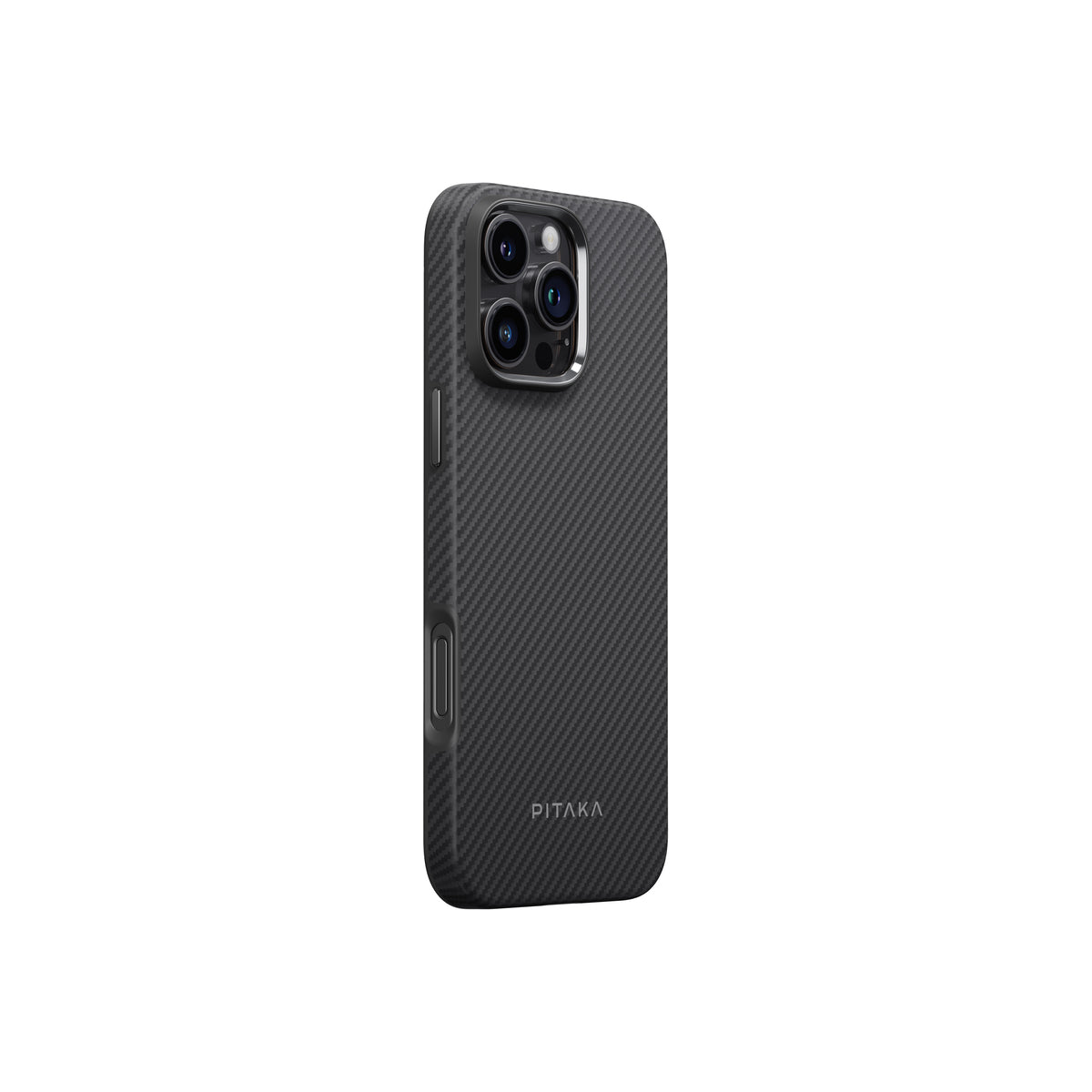 Kryt pro iPhone 16 Pro Pitaka Military-Grade Protective Case - černý - bonami.click