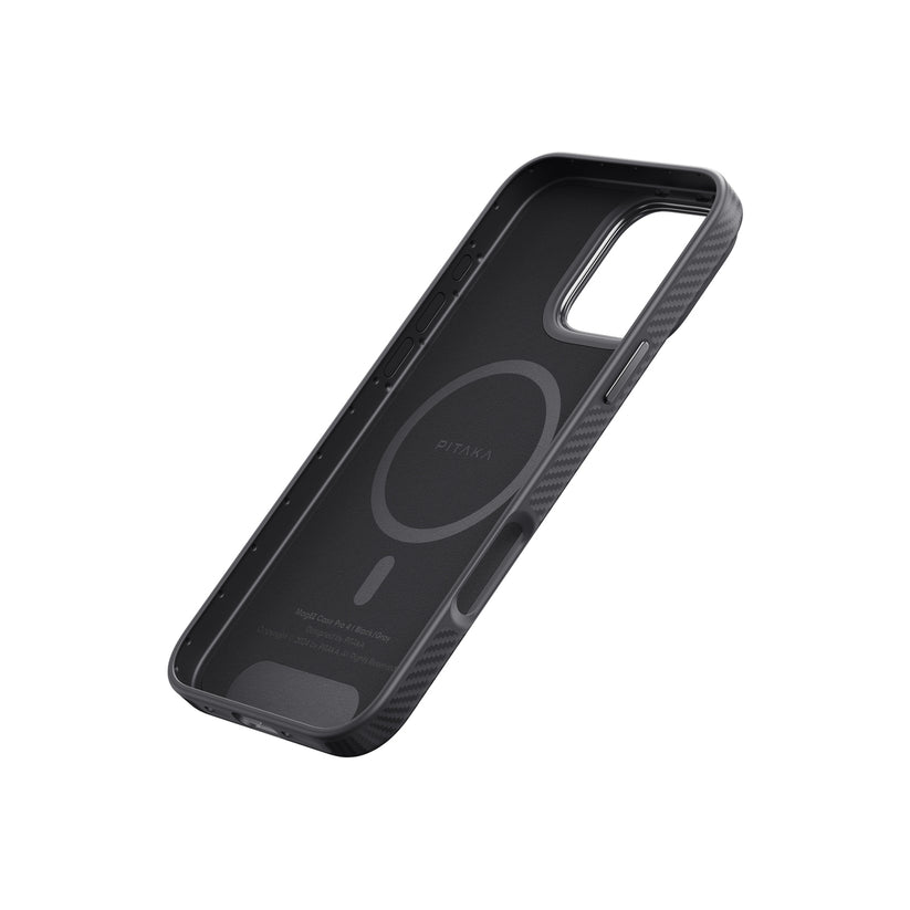 Kryt pro iPhone 16 Pro Pitaka Military-Grade Protective Case - černý - bonami.click