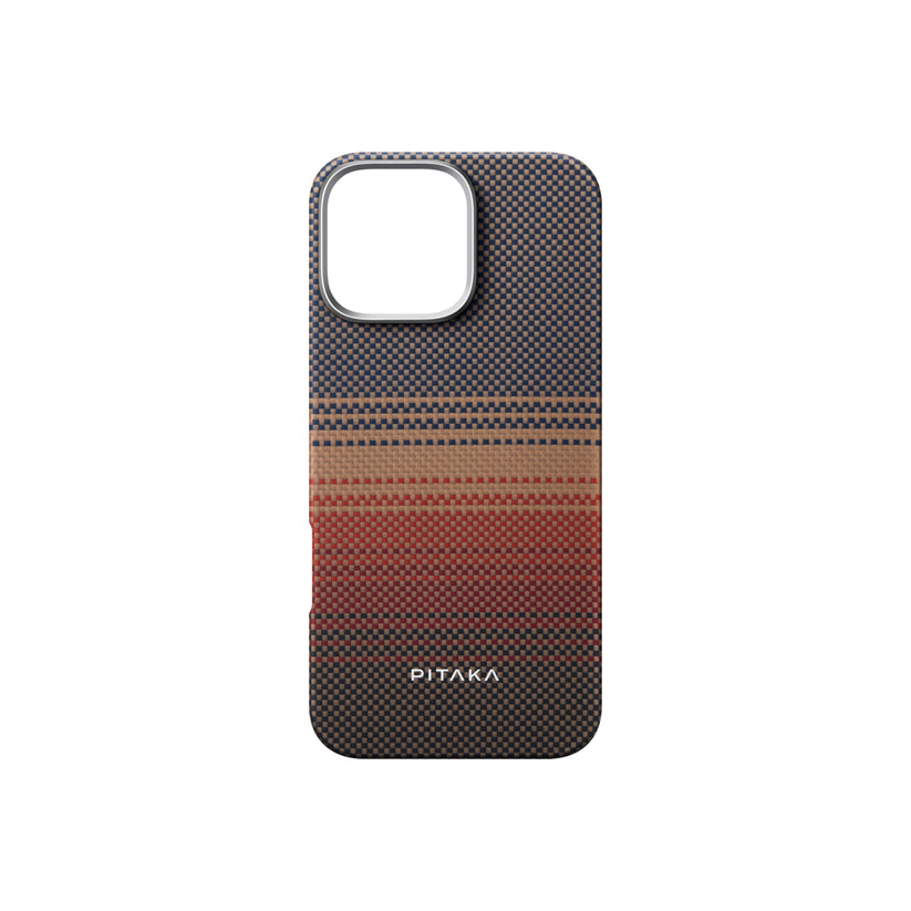 Kryt pro iPhone 16 Pro Pitaka MagEZ Case 5 - sunset - bonami.click