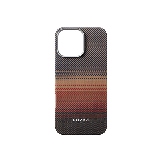 Kryt pro iPhone 16 Pro Pitaka MagEZ Case 5 - sunset - bonami.click