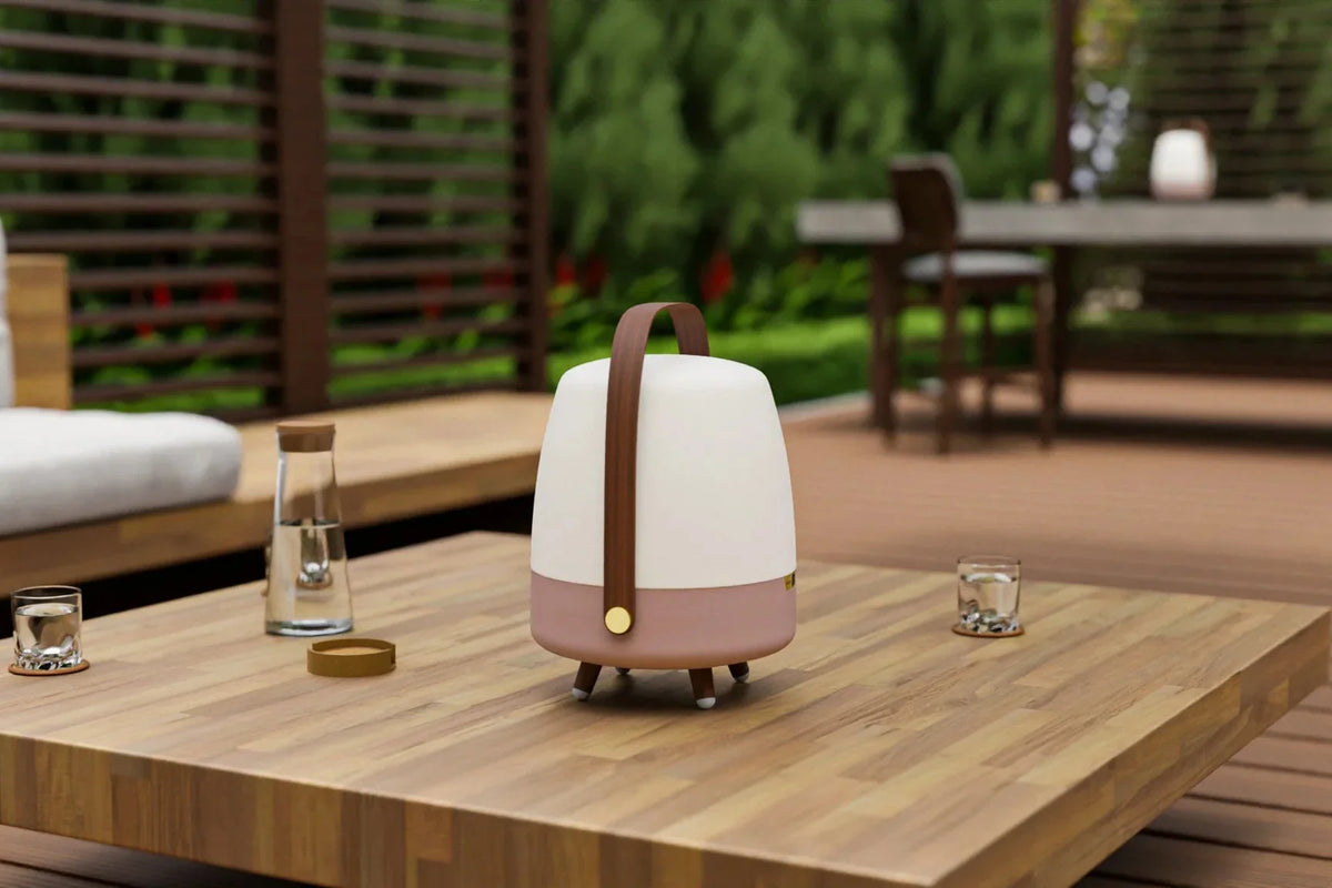 Designová lampa s reproduktorem Kooduu Lite-up Play - Earth