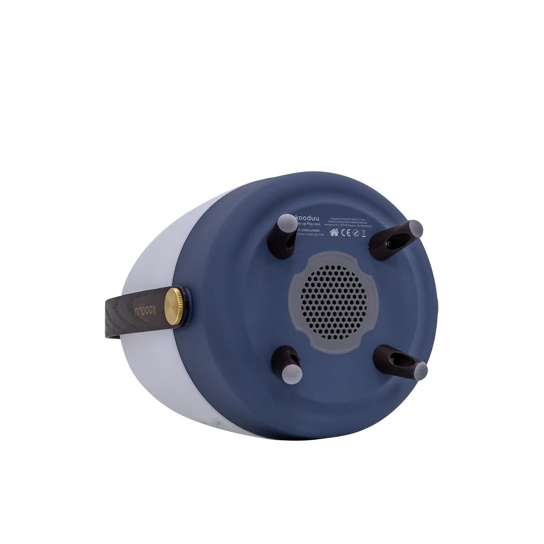 Designová lampa s reproduktorem Kooduu Lite-up Play Mini - Ocean Blue