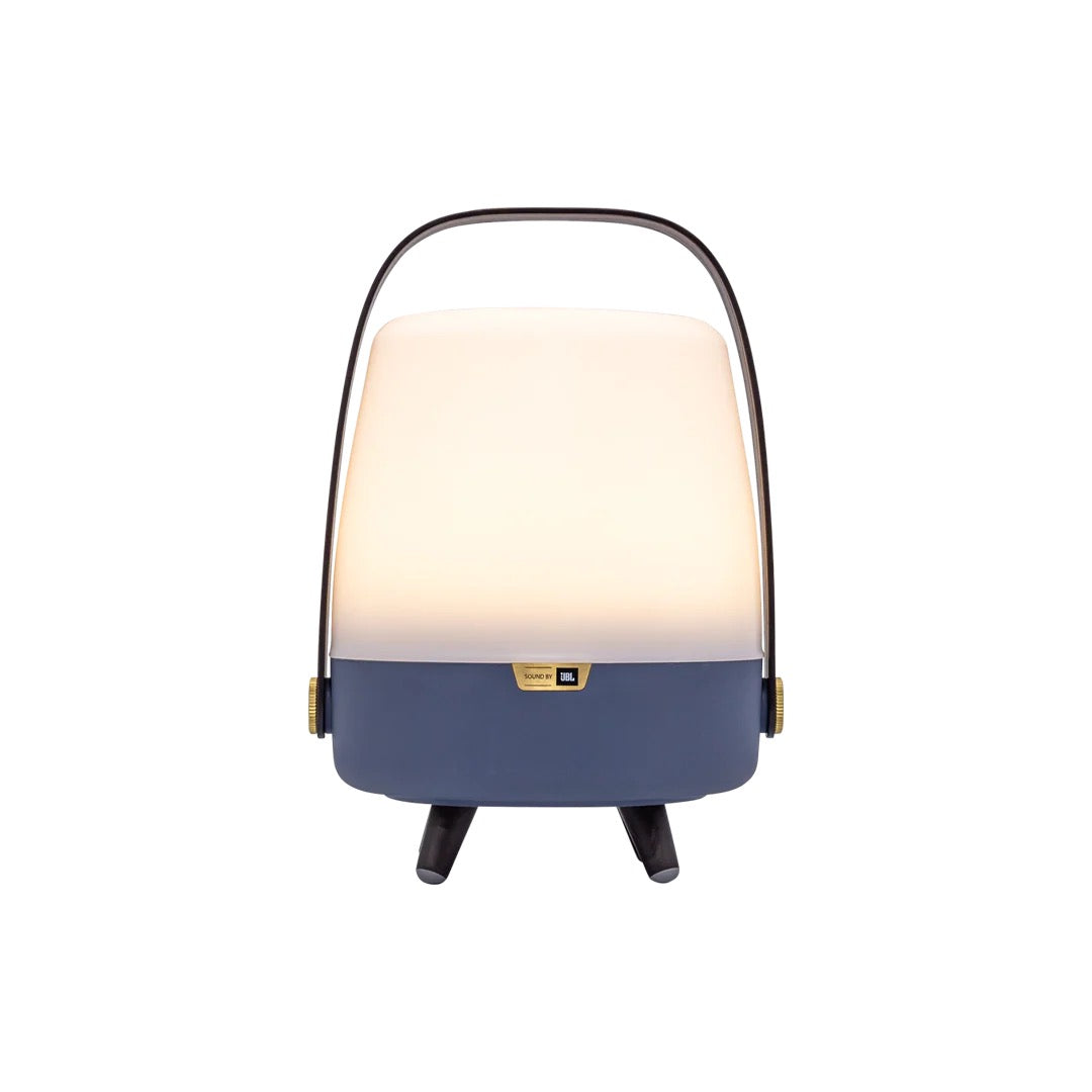 Designová lampa s reproduktorem Kooduu Lite-up Play Mini - Ocean Blue