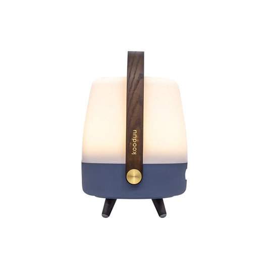 Designová lampa s reproduktorem Kooduu Lite-up Play Mini - Ocean Blue
