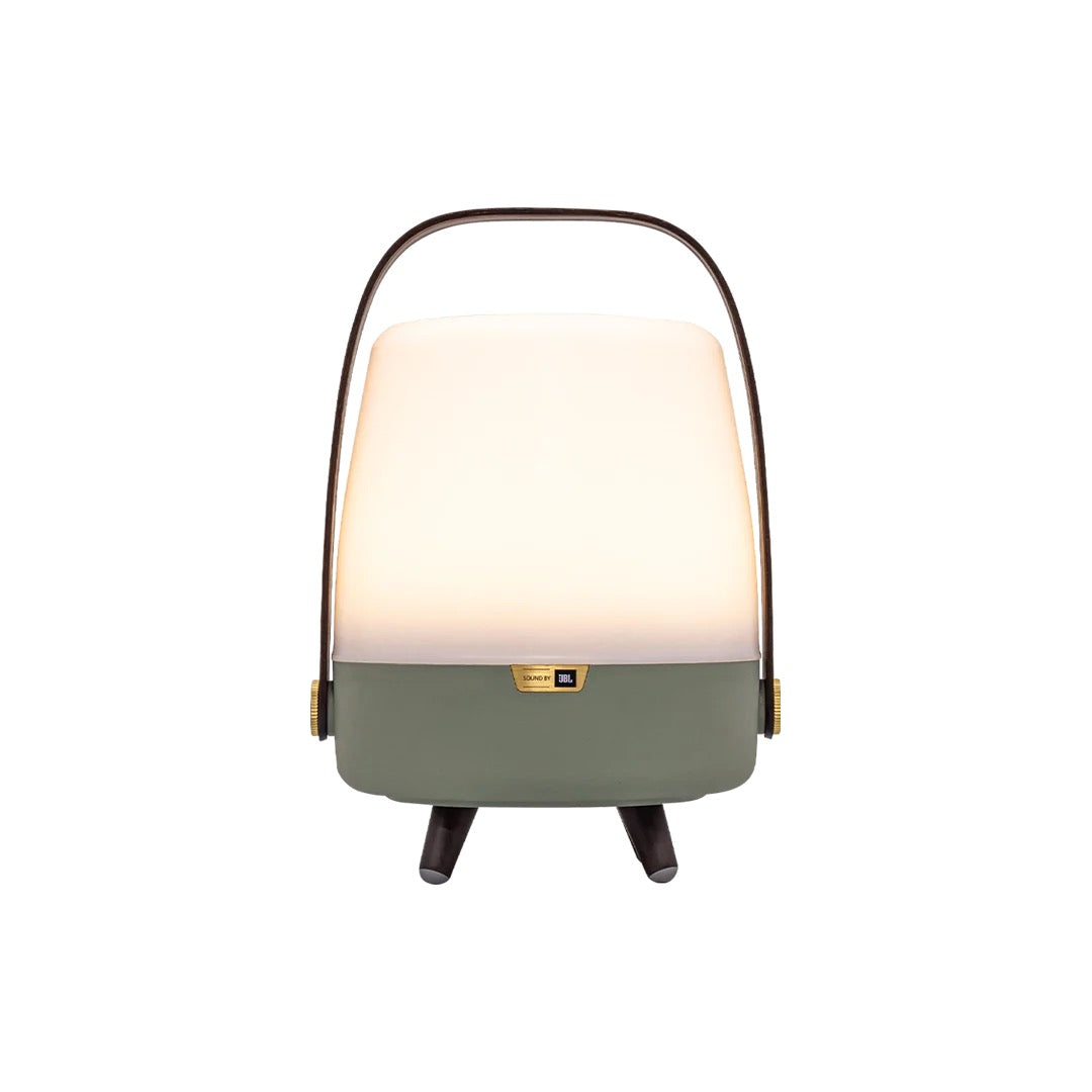 Designová lampa s reproduktorem Kooduu Lite-up Play Mini - Petroleum