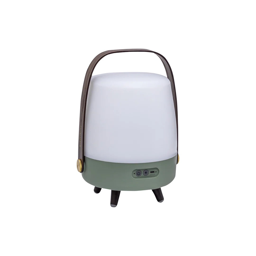 Designová lampa s reproduktorem Kooduu Lite-up Play Mini - Petroleum