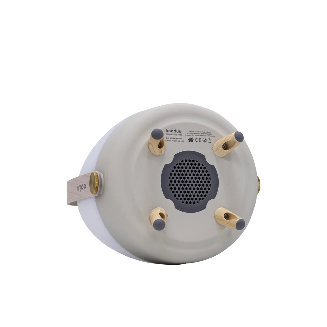 Designová lampa s reproduktorem Kooduu Lite-up Play Mini - Sand