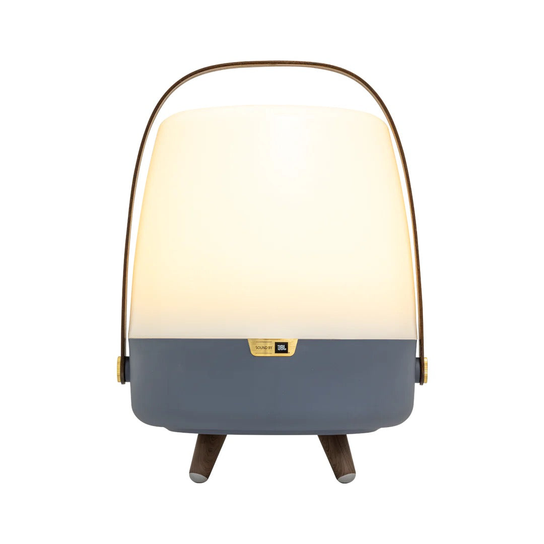 Designová lampa s reproduktorem Kooduu Lite-up Play - Ocean Blue