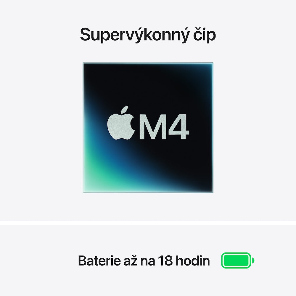 MacBook Air 15,3", Apple M4 10jádrové CPU, 10jádrové GPU, 16GB, 512GB SSD, CZ - blankytně modrý (renovovaný) - bonami.click