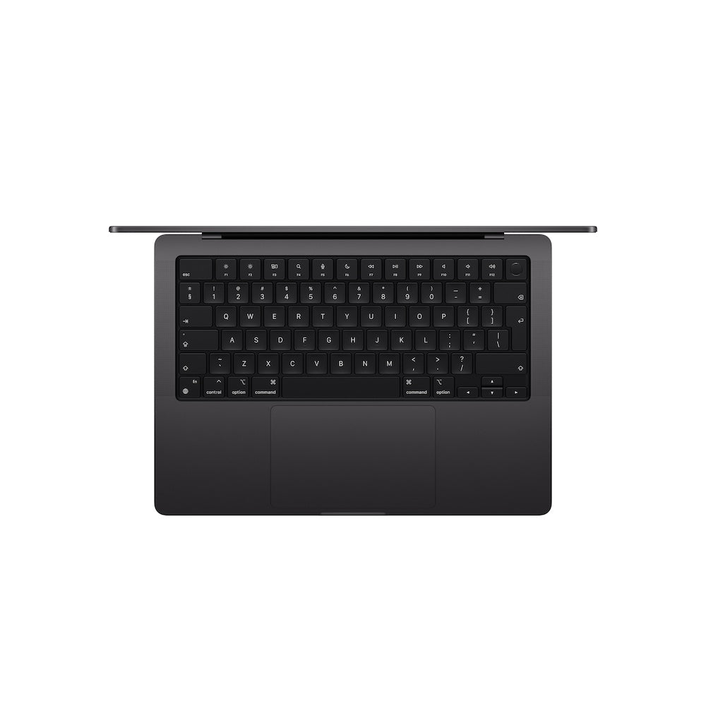 MacBook Pro 14,2", Apple M4 10jádrové CPU, 10jádrové GPU, 16GB, 512GB SSD, CZ - vesmírně černý - bonami.click