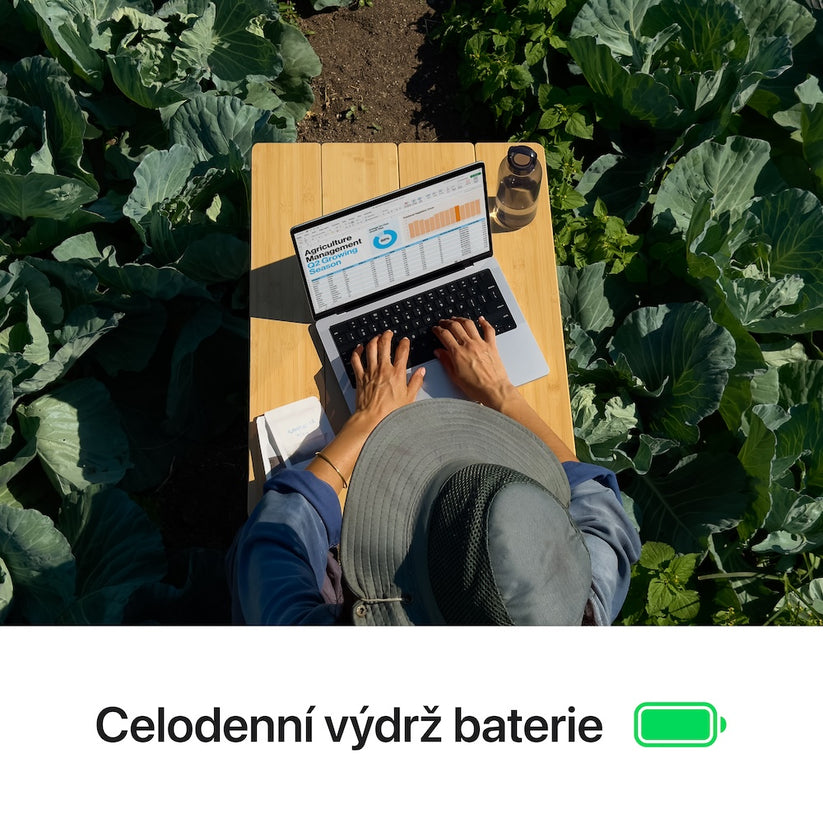 MacBook Pro 14,2", Apple M4 10jádrové CPU, 10jádrové GPU, 16GB, 512GB SSD, CZ - vesmírně černý - bonami.click