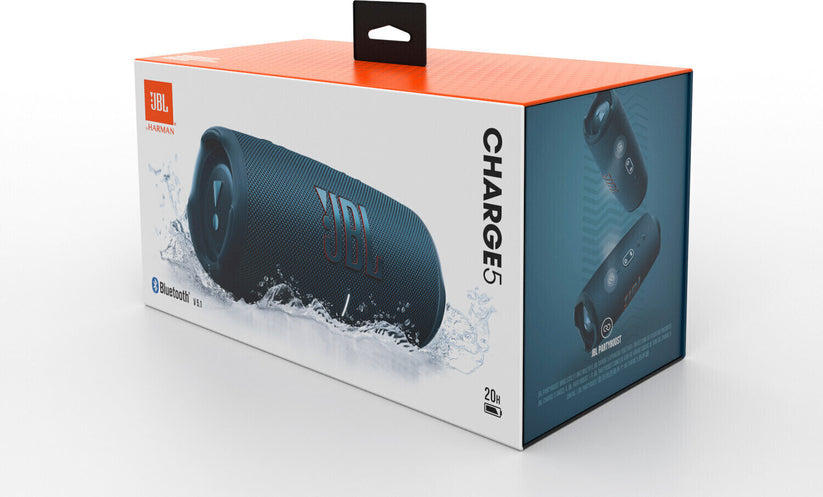 Bezdrátový reproduktor JBL Charge 5 - modrý - bonami.click