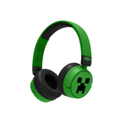 Dětská bezdrátová sluchátka OTL Minecraft Creeper Kids - zelená - bonami.click