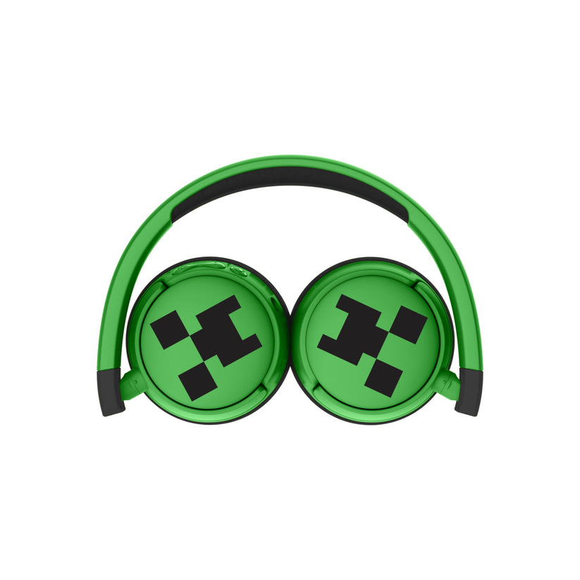 Dětská bezdrátová sluchátka OTL Minecraft Creeper Kids - zelená - bonami.click