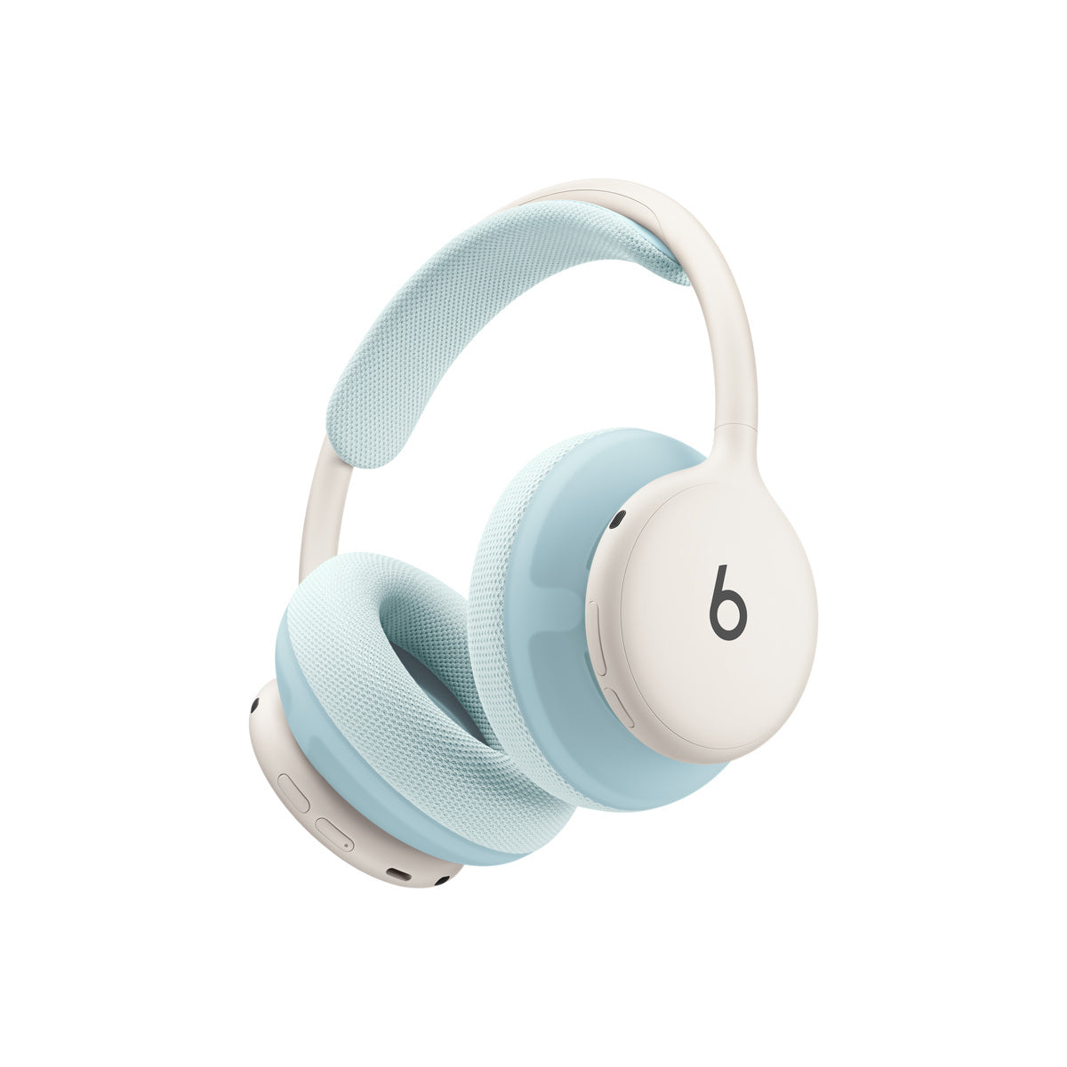 Sada polstrování pro Beats 360 – blankytné pletené polstrování náušníků a hlavového oblouku