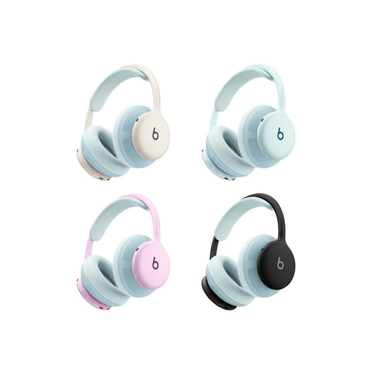 Sada polstrování pro Beats 360 – blankytné pletené polstrování náušníků a hlavového oblouku
